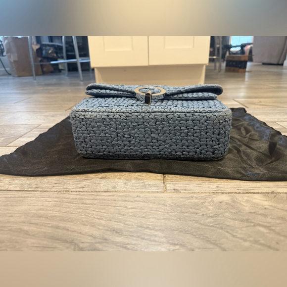 Sandro YZA Raffia Shoulder Bag - Picture 8 of 15